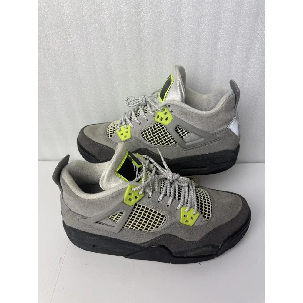 Nike Air Jordan 4 Retro SE Neon 95 (CT5342-007) Youth Size 7y (No Insoles)